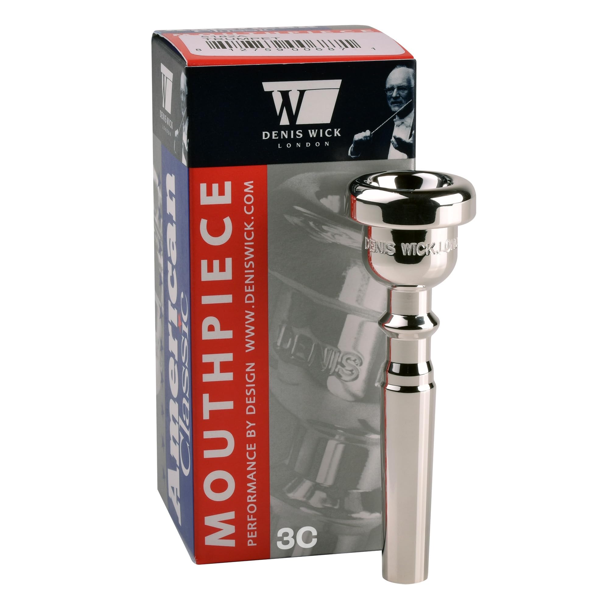 Amazon.com: Denis Wick American Classic Trumpet Mouthpiece SIlver